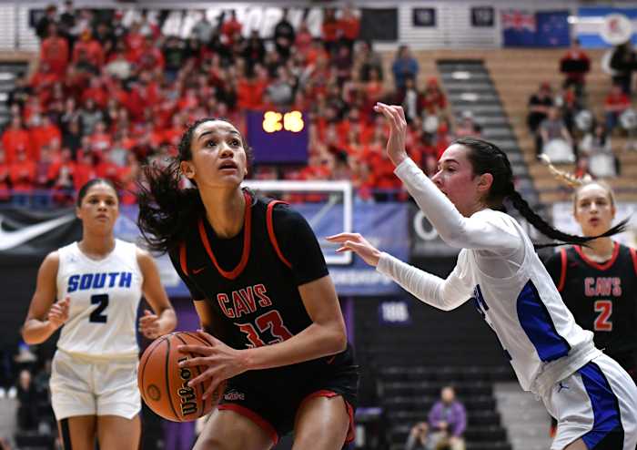 South Medford Clackamas 6A Oregon girls basketball final Taylor Balkom 54
